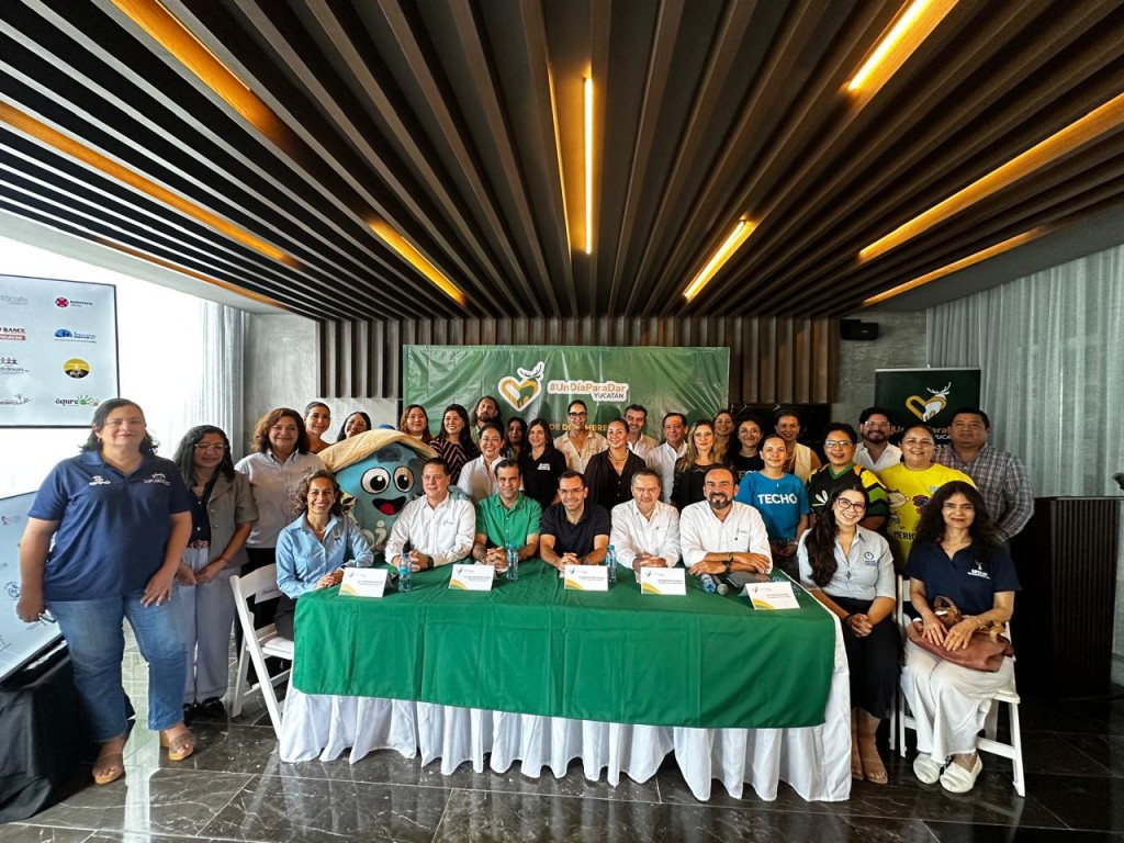 Presentan la campa&ntilde;a &ldquo;Un D&iacute;a Para Dar Yucat&aacute;n 2026&rdquo;: La cita que unir&aacute; a Yucat&aacute;n este 1 de diciembre