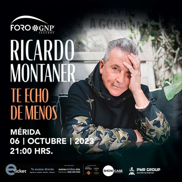 Ricardo Montaner llegará a Mérida