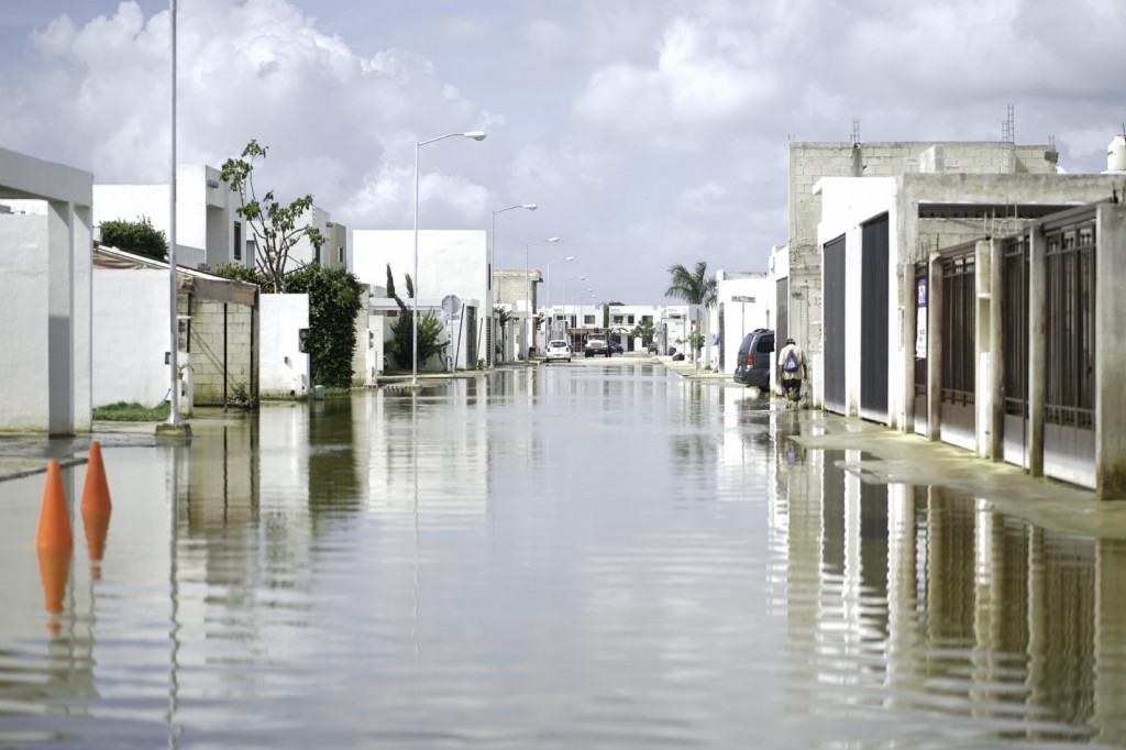 Hace tres años Yucatán por primera vez estuvo inundado por el rebose del acuífero