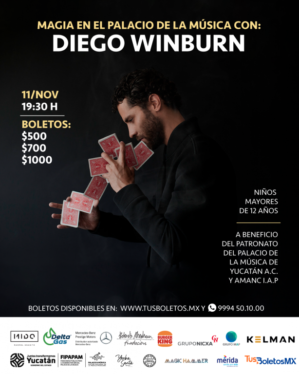 Noche de casino en el Palacio de la Música con Diego Winburn