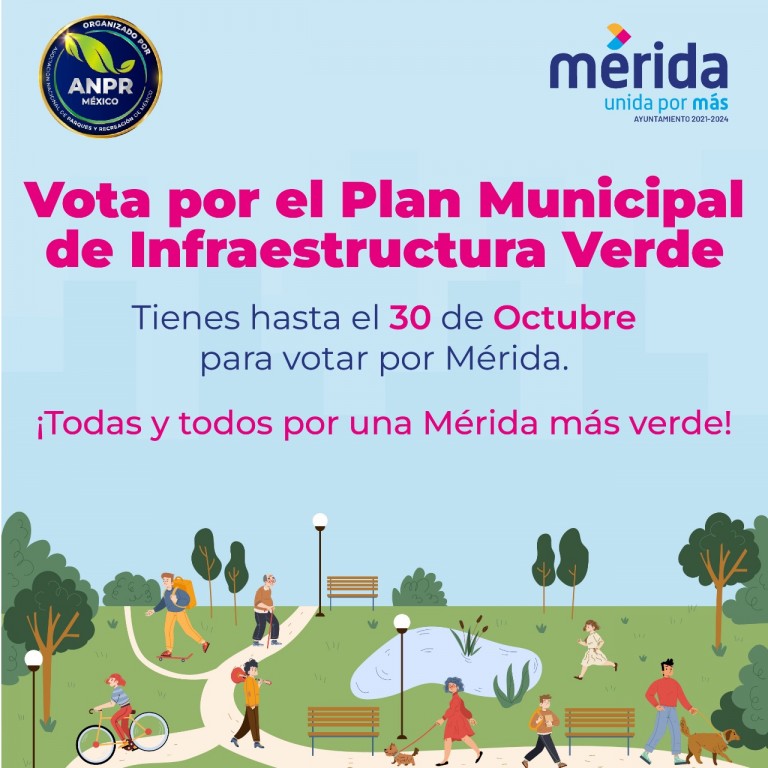 El ayuntamiento de Mérida busca reconocimiento nacional.