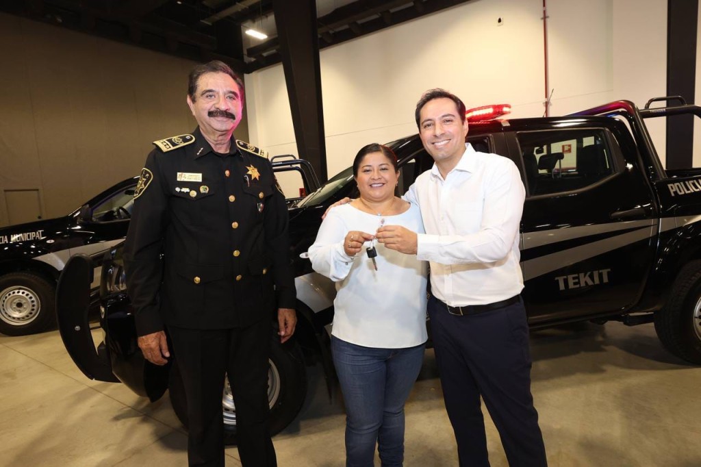 Gobierno de Mauricio Vila Dosal refuerza la seguridad de Yucatán con más patrullas en el interior del estado y ambulancias para reforzar labores de la SSP