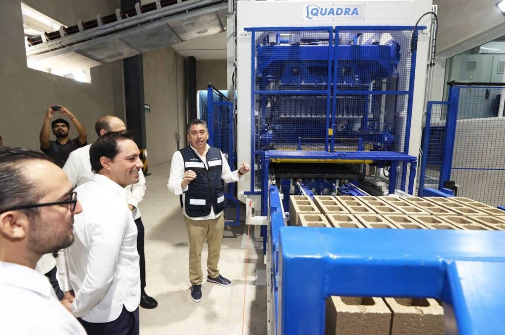 El Gobernador Mauricio Vila Dosal inauguró la nueva planta bloquera RAM de Grupo Industrial Procon