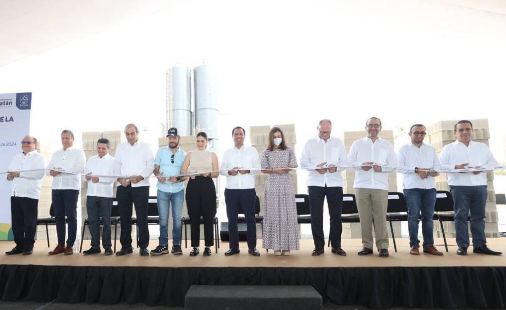 El Gobernador Mauricio Vila Dosal inauguró la nueva planta bloquera RAM de Grupo Industrial Procon