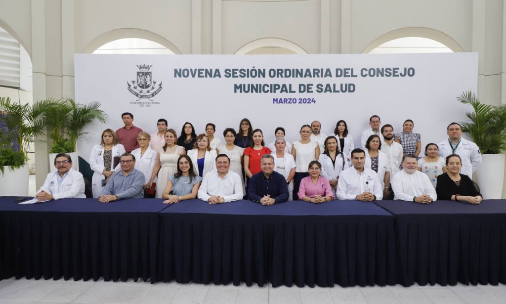 Afecciones respiratorias y Salud mental fueron los temas principales del 9no consejo de salud del ayuntamiento de Mérida