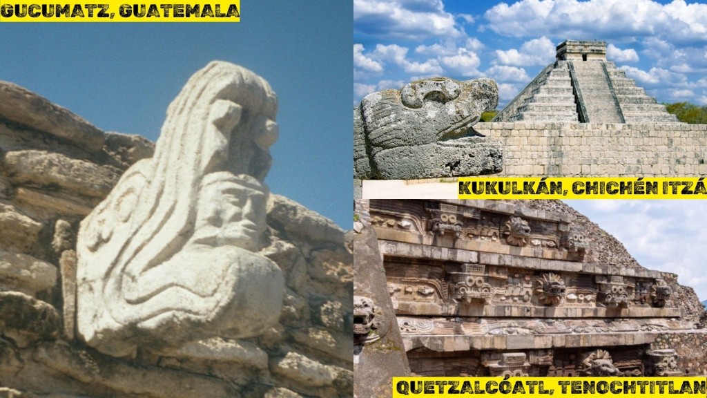 Kukulcán, Quetzalcóatl y Gucumatz son el mismo gran sacerdote