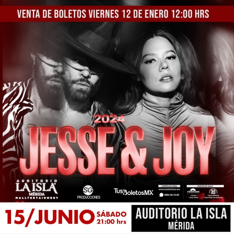 Jesse & Joy regresan a Mérida