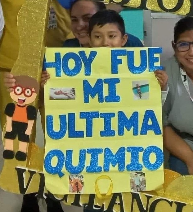 Didier, niño tizimileño venció el Cáncer