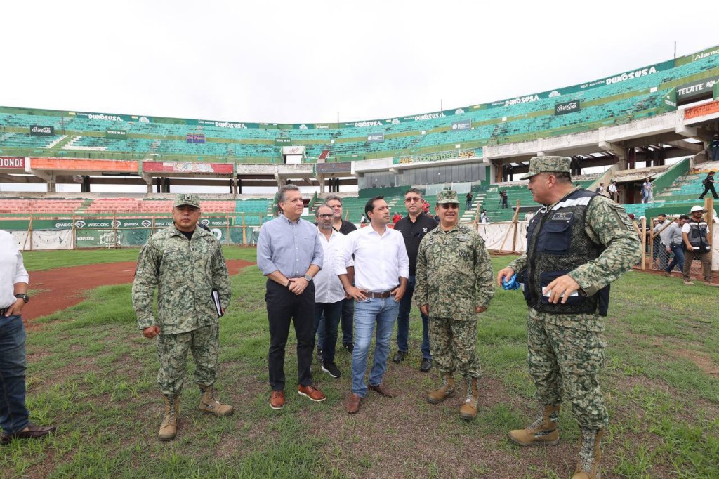 La remodelación del estadio Kukulcán presenta un avance del 18 por ciento