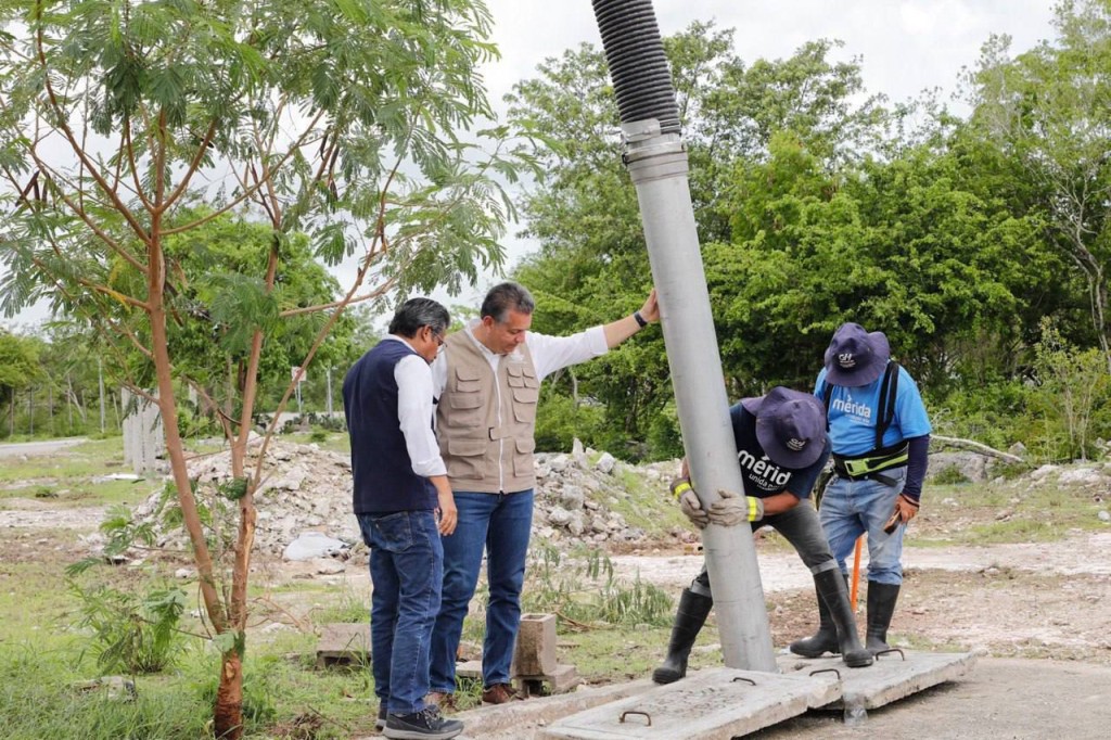 El Ayuntamiento refuerza el mantenimiento de los Sistemas Pluviales de Mérida.