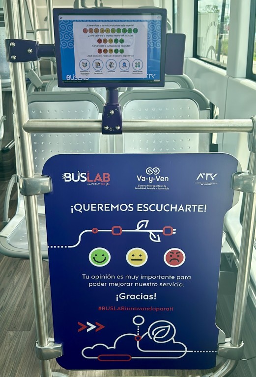 Comienzan a circular las unidades Va y Ven con la iniciativa BUSLAB