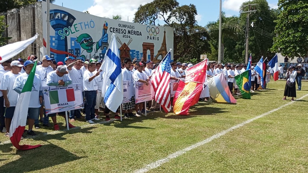 Arrancan con éxito las olimpiadas en el Cereso de Mérida