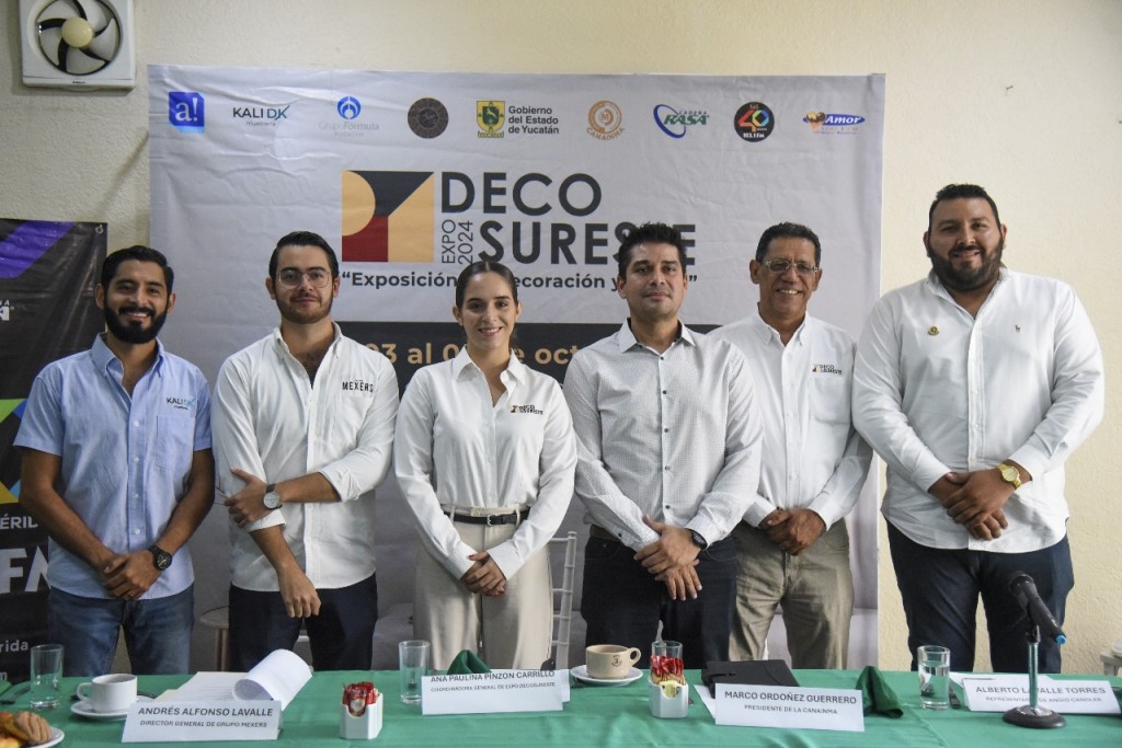 Anuncian quinta edición de la expo “Deco sureste”