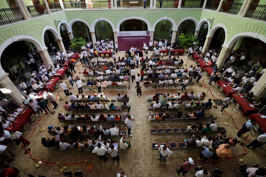 “El palacio de gobierno será un espacio donde el peublo tiene voz”: dijo huacho en la primera audiencia con el pueblo