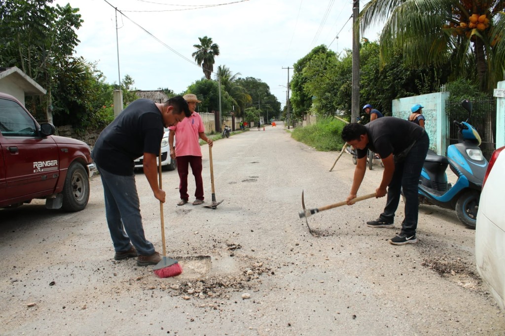 Ponen en marcha en Tizimín el proyecto adopta un Bache