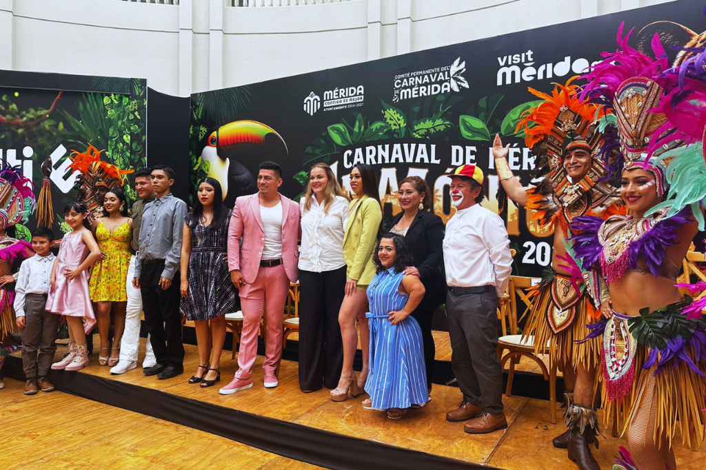 Anuncian a los artistas invitados al Carnaval de Mérida 2025