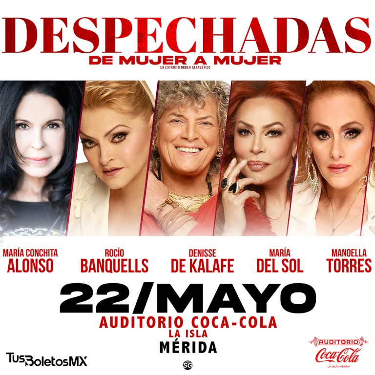 El tour “Despechadas De Mujer a Mujer” llega a Mérida
