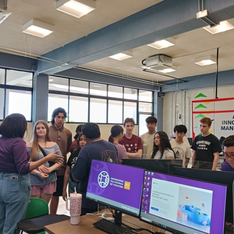 Estrechan vínculos estudiantes de la Universidad Politécnica de Yucatán y de Texas A&M University