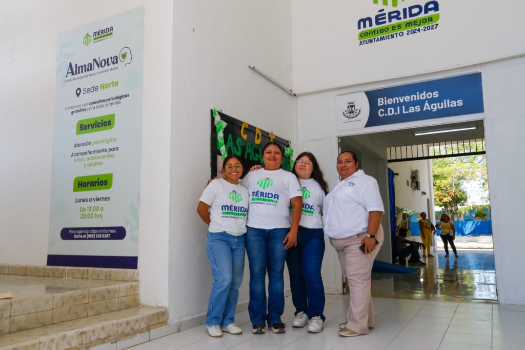 2 Inaugura Cecilia Patrón Alma Nova Norte, donde darán consultas psicológicas gratuitas