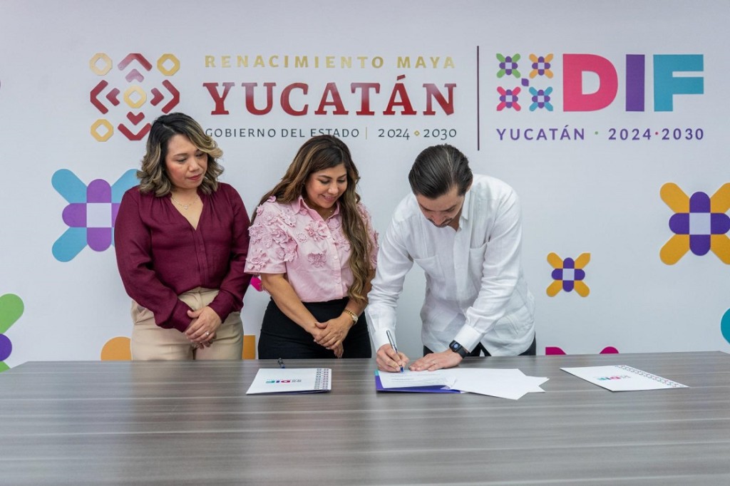 Impulsa alianzas estratégicas DIF Yucatán para beneficiar a más familias