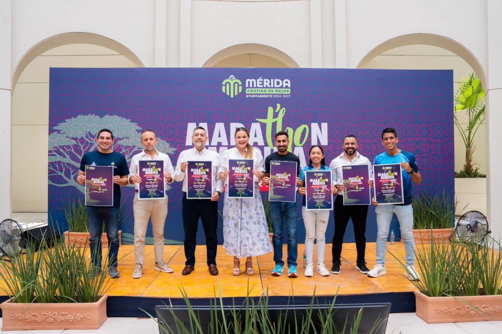 Anuncian el Maratón de Mérida 2026