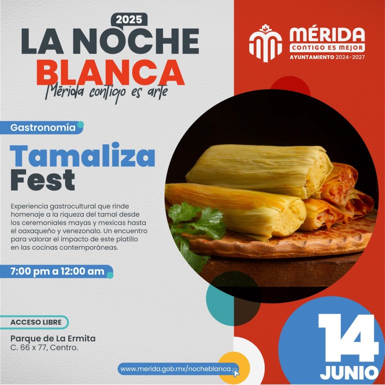 Realizarán “Tamaliza Fest” en Mérida
