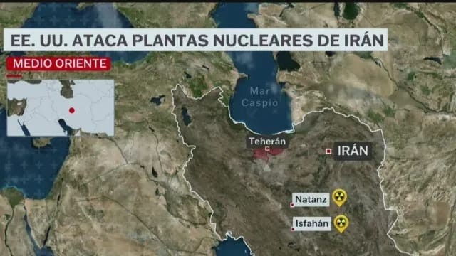 2 Bombardea EU blancos “nucleares” iranís