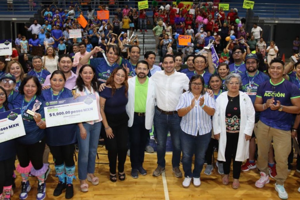 Premia Ayuntamiento de Mérida a los ganadores de la Segunda Edición del “Reto por tu Bienestar”