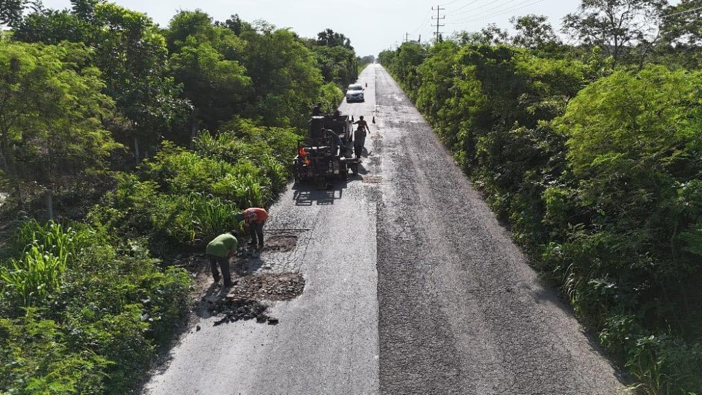 Llega el bacheo en Tizimín hasta colonia Yucatán