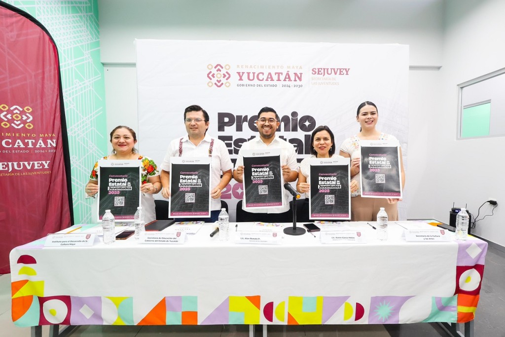 Abren convocatoria para el Premio Estatal de las Juventudes 2025