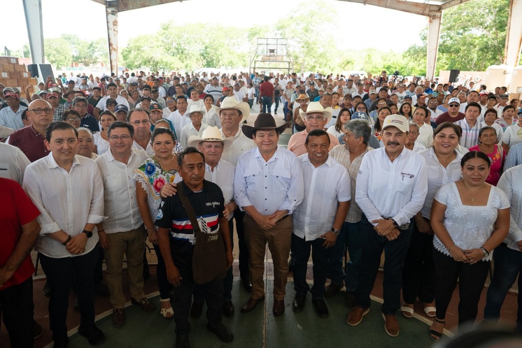 Renace campo yucateco con apoyos históricos a productoras y productores