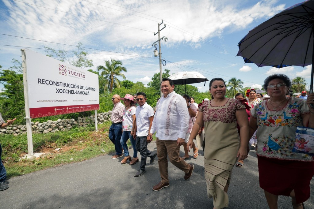 1 Inicia reconstrucción de la carretera Xocchel–Sahcabá
