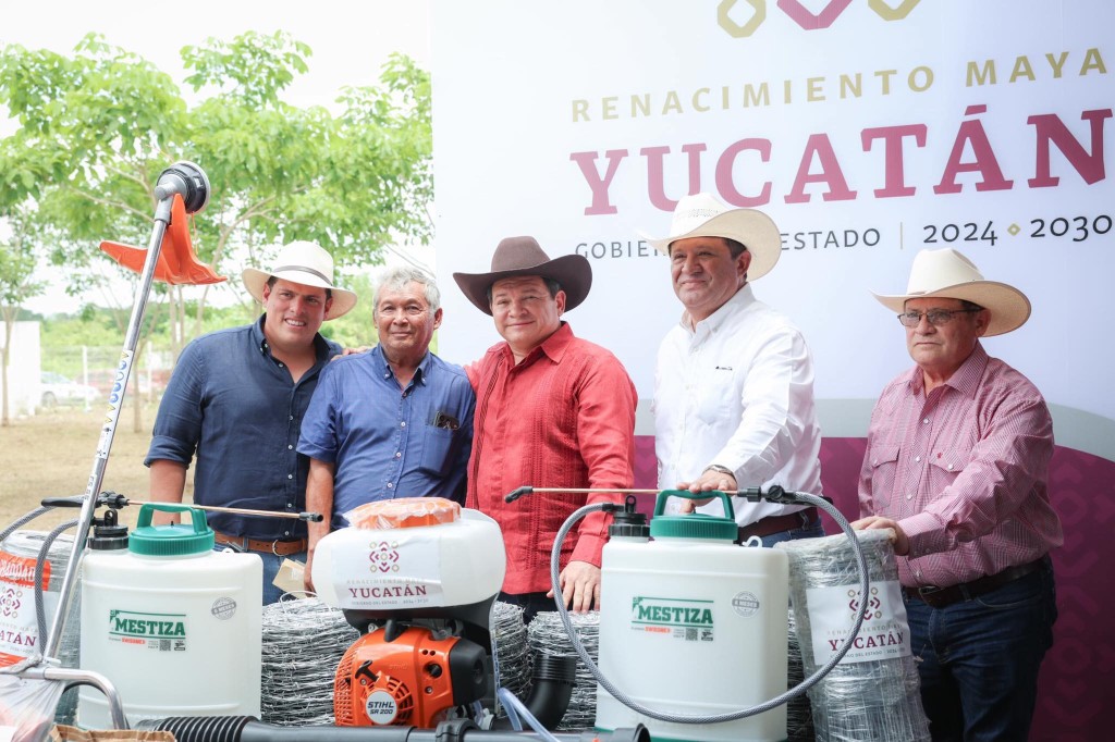 Destina Joaquín Díaz Mena 10 MDP para abastecer a productores con herramientas