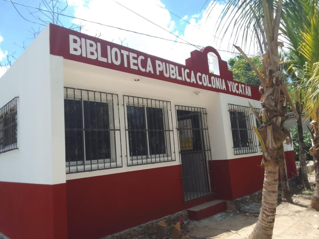 2 Contribuye Ayuntamiento de Tizimín a mejorar espacios educativos en comisarías