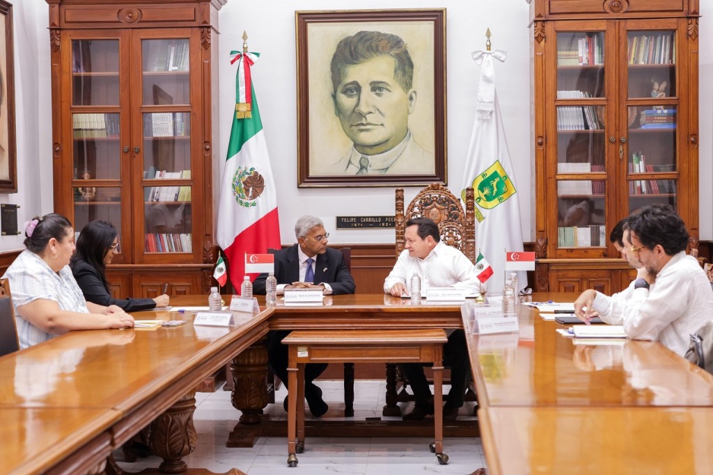 Inician Yucatán y Singapur capítulo de cooperación estratégica