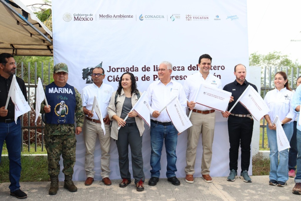 1 Impulsan autoridades y ciudadanía recuperación de la Ciénega de Progreso