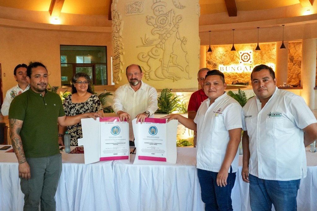 Reconocen a empresas turísticas yucatecas por seguridad sanitaria