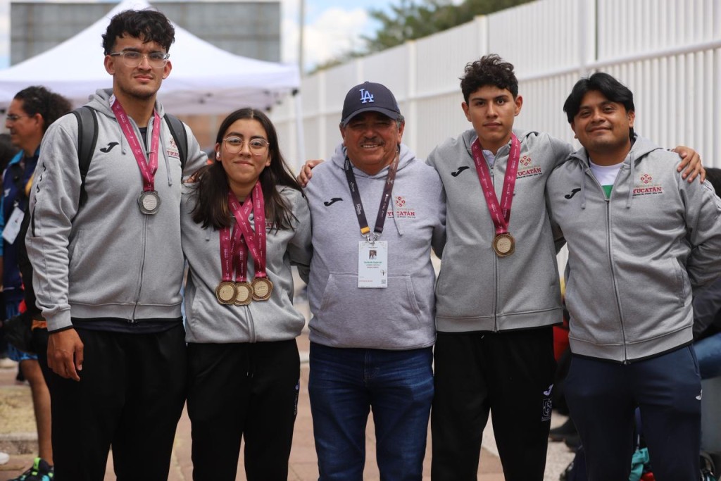 Brilla Yucatán en la Paralimpiada Nacional, con 36 medallas, en la primera etapa