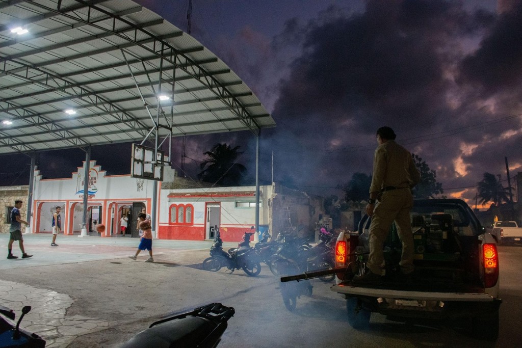Refuerza Gobierno del Estado medidas contra el mosquito de la ciénaga