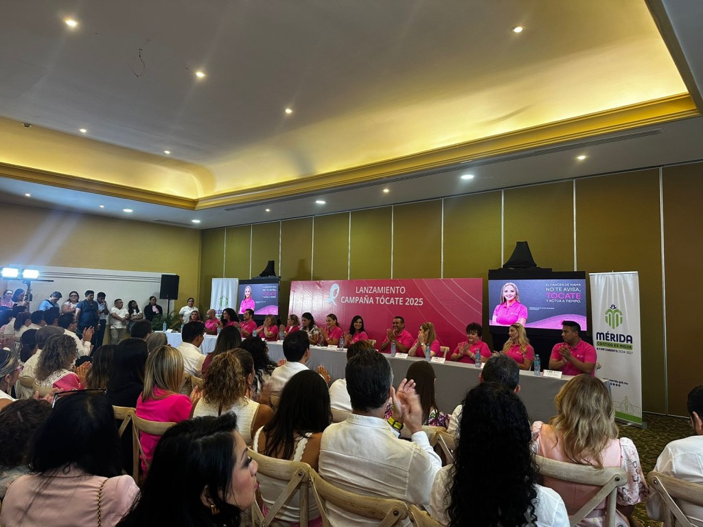 Presentan la Campaña Tócate 2025, detección oportuna el cáncer de mama