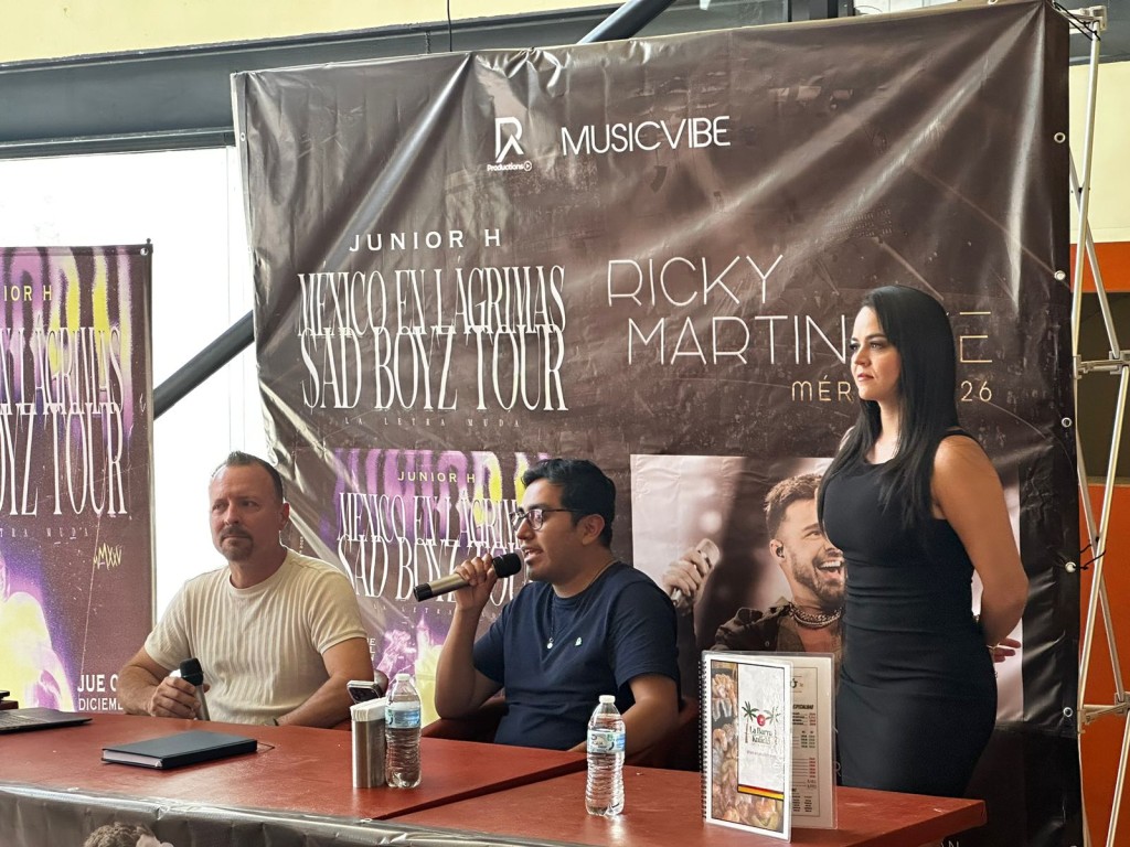 Los conciertos de Junior H y Ricky Martín estarán llenos de sorpresas