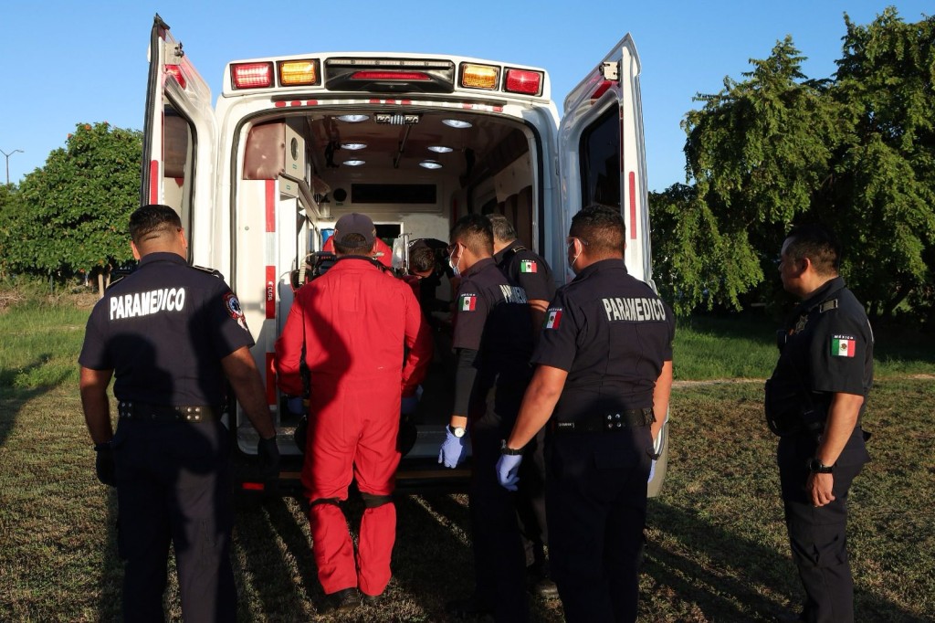 Trasladan v&iacute;a a&eacute;rea de emergencia a paciente con complicaciones de parto