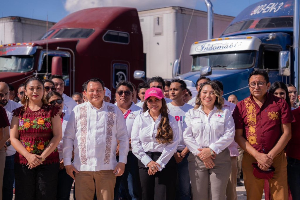 Yucatán envía 30 toneladas de ayuda humanitaria a estados afectados por lluvias