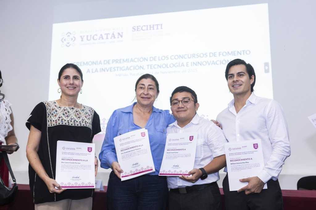 Premian la excelencia científica en Yucatán