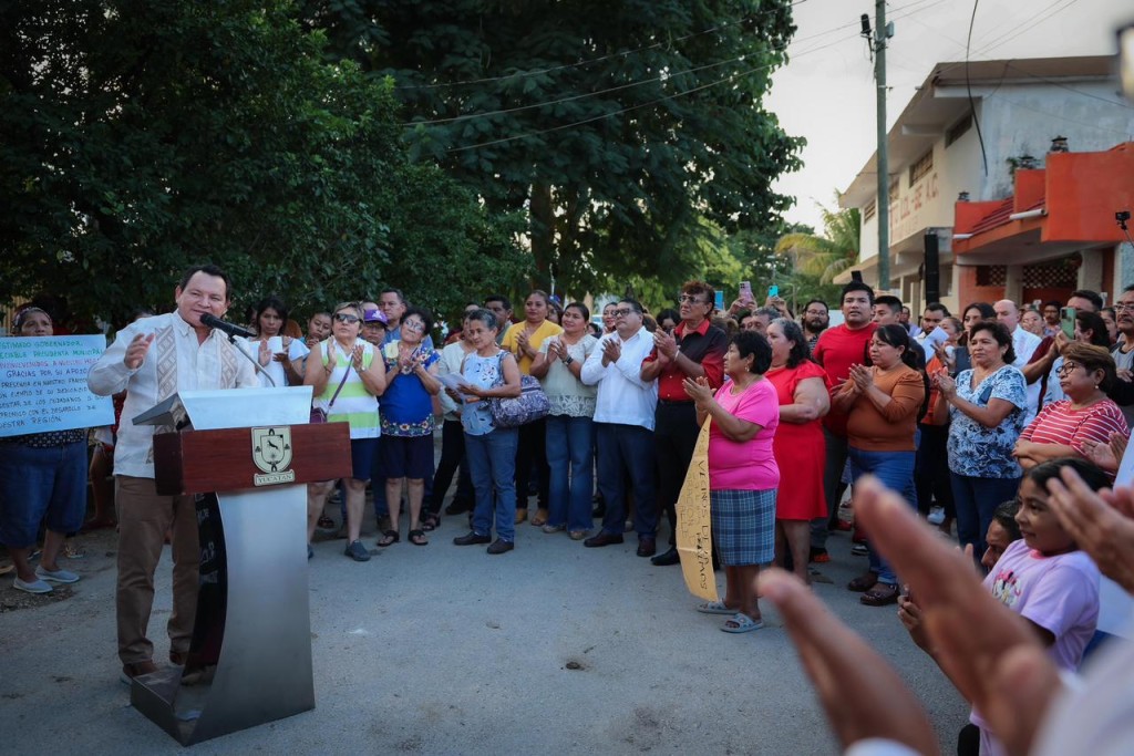 Inicia la reconstrucción de calles en Umán como parte del Plan Bienestar para Yucatán