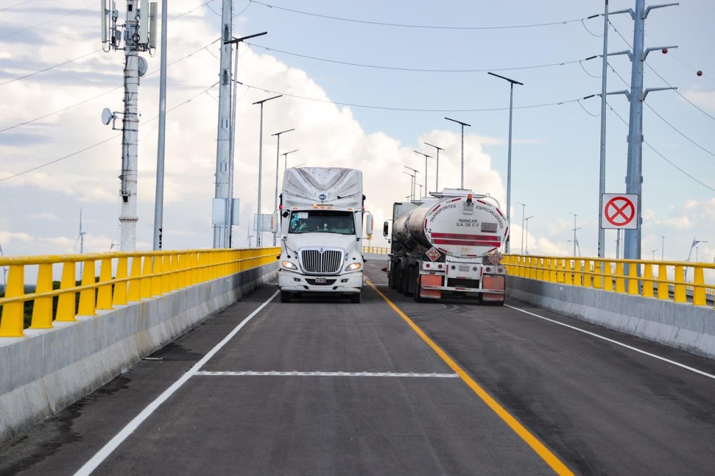 El distribuidor vial de Progreso para carga pesada entrará en operación el próximo miércoles