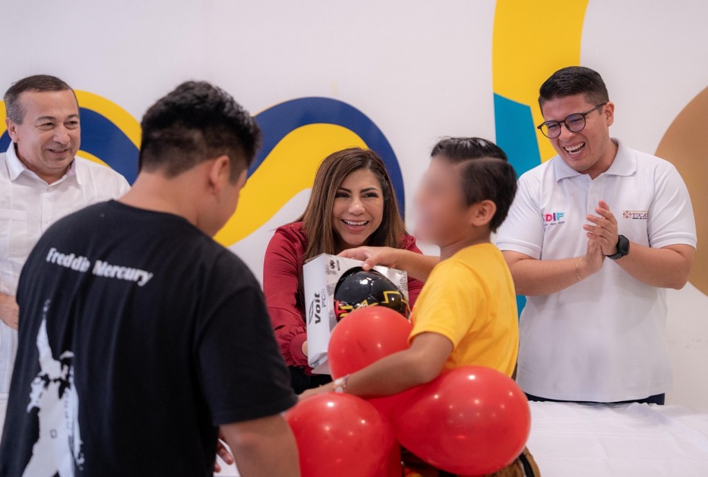 DIF Yucatán restituye derecho a vivir en familia a cuatro menores de edad