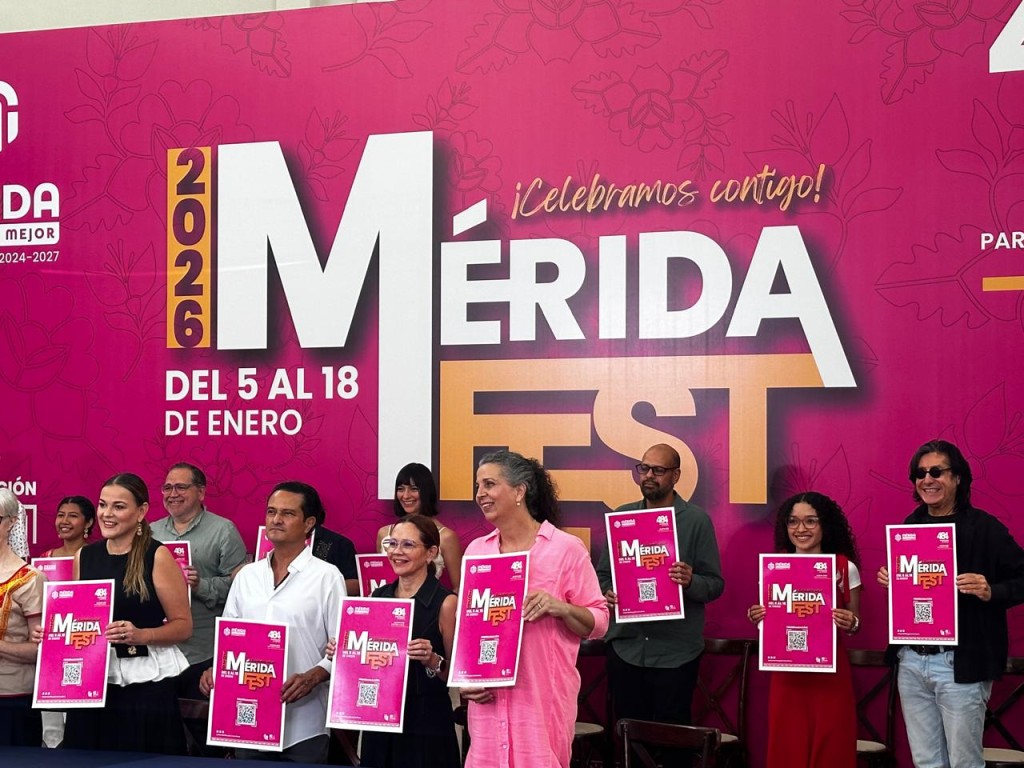 Anuncian gran programación para el Mérida Fest