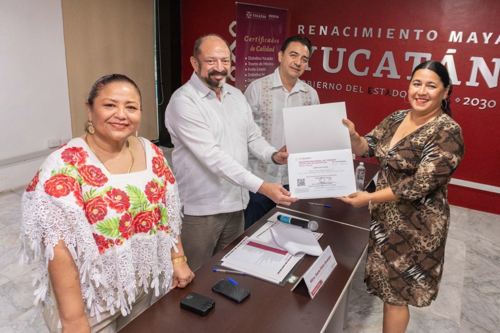 Reconocen a empresas turísticas por su compromiso con la calidad en el servicio