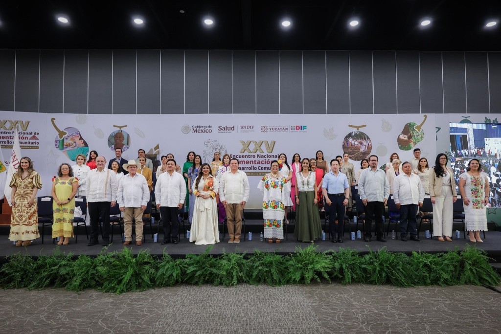 Yucatán recibe Encuentro Nacional de Alimentación y Desarrollo Comunitario